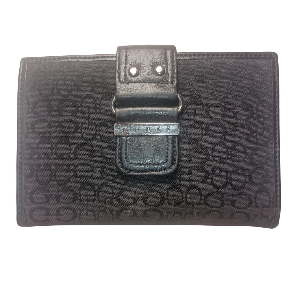 Guess‎ Black Logo Print Wallet SKUCH125